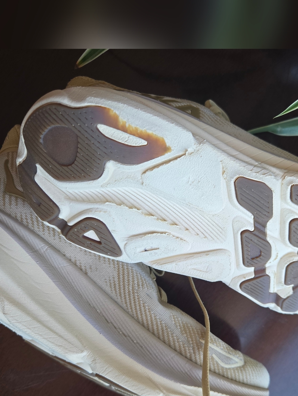 Hoka Clifton 9 Running Shoes | White / Holiday Flock (WHF) | Men’s 9D - Picture 8 of 11